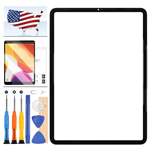 Screen Replacement for IPad Pro 11 (1st Gen 2018/2nd Gen 2020) A1980 A1934 A2013 A2068 A2230 Front Glass Outer Panel Lens Repair Parts with Tools (Not Including LCD,Not Touch Screen Digitizer)