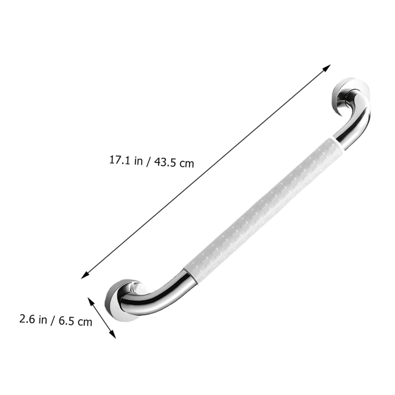 Barra Seguridad Baño Acero Inoxidable Antideslizante con Anillo Luminoso para Ducha y Bañera Asidero Seguridad Baño para Mayores y Discapacitados Resistente la Corrosión