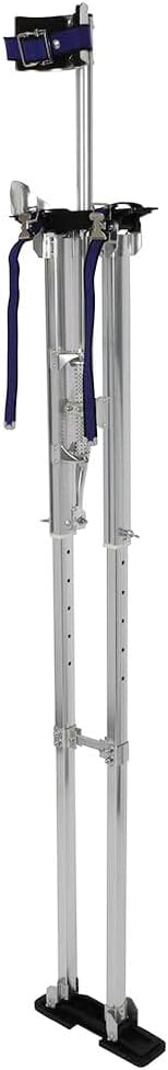 FAHKNS 24"-40" Drywall Stilts for Adults Adjustable Height Aluminum Stilt for Sheetrock Drop Ceiling Painting Painter Exterior Wall Painting or High Shrub Trimming