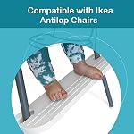 THE FOOTIE - Pied réglable compatible avec chaise haute Ikea Antilop