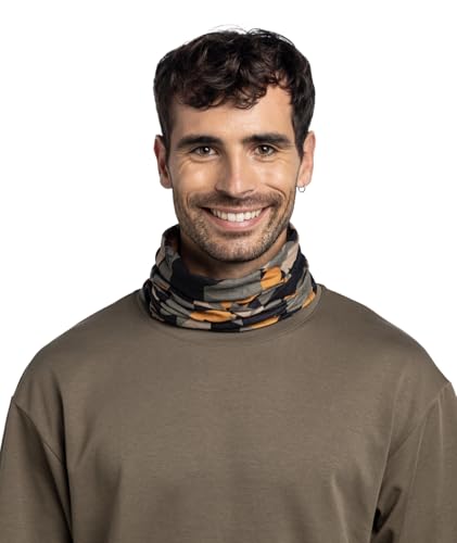 Image of BUFF CoolNet UV Neck Gaiter, UPF 50 Sun Protection, Breathable, Versatile, Quick Dry Face Mask, Fishing Designs, Adult Size