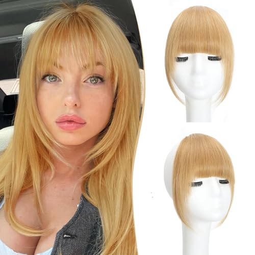 Seimainurs Prendedor em franja 100% extensões de cabelo humano re...