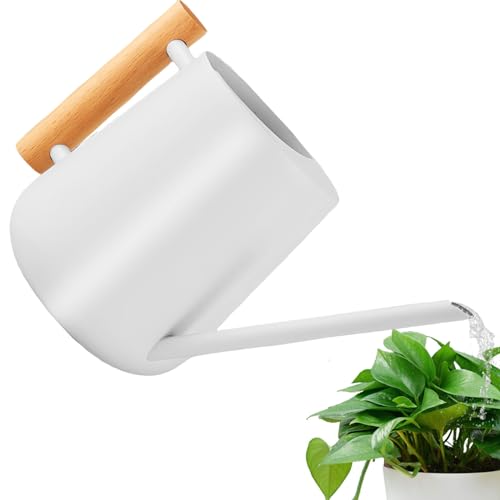 Gießkanne 3 Liter Aus PP – Mit Langem Auslauf, Ergonomischem Griff, Grün, Für Garten & Zimmerpflanzen