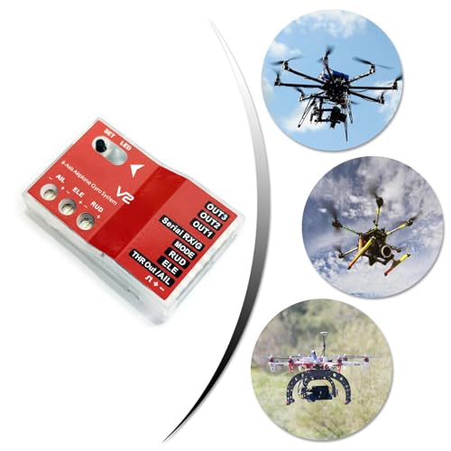 Contrôleur de vol gyroscope avec stabilisation multi-ailes automatique - 2