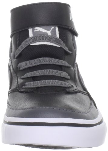 Puma Maeko S Mid V Sneaker (Toddler/Little Kid/Big Kid),Black/Steel Grey/Dark Shadow,8 M US Toddler2