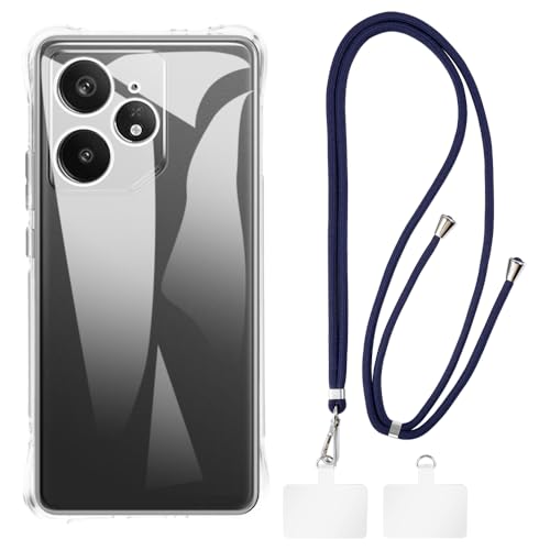 Shantime �P�[�X�ƃN���X�{�f�B�X�g���b�v�Z�b�g OPPO Realme Neo 7 5G �Ƃ̌݊������� �g�уJ�o�[�Ƌ����o�b�N���t�������\�l�b�N�X�g���b�v�����2���̃p�b�`�t��(�N���A + �u���[)