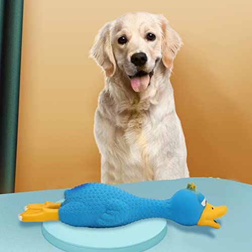 QANYEGN Duck Squeaky Toys, Latex Squeaky Duck Toy, Interactive Play Pet Squeaky Duck Toy for Medium Small Dogs Pet Chew Toy - Image 2