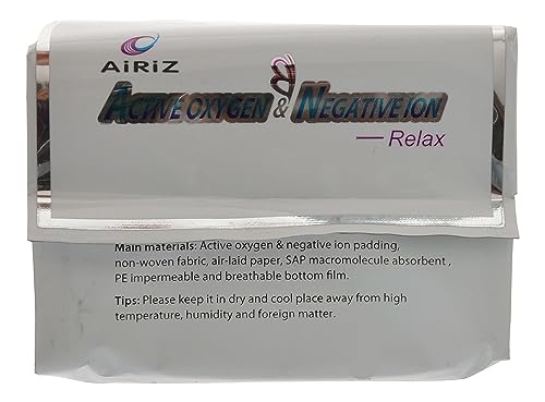 AIRIZ Active Oxygen & Negative Ion Relax Soft Cotton Sanitary Napkin For Day Use - (100 Pads In Pack of 10) Sanitary Napkin/Pad - Image 5