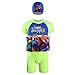 Traje Baño Una Pieza Niños Traje Baño Spiderman Niños Traje Baño Playa Verano para Niños Traje Baño Piscina Super Heros Traje Baño Cuerpo Completo Estampado 3D Traje Baño,Green-L/90~100CM