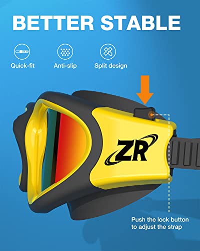 Image of ZIONOR Swim Goggles, Upgraded G1 Polarized Swimming Goggles Anti-Fog for Adult Men Women