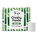 The Cheeky Panda Carta Igienica Bamboo | 24 x Rotoli Carta Igienica 3 Veli | 200 Soffici Fogli | Biodegradabile ed Ecológico | Senza plastica