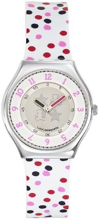 LULU CASTA GNETTELuluCastagnette Mini Star Childrens Analog Quartz Watch with Plastic Bracelet 38708