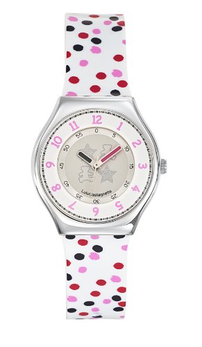 Lulu Castagnette 38708 - Orologio da polso donna, plastica, colore: multicolore