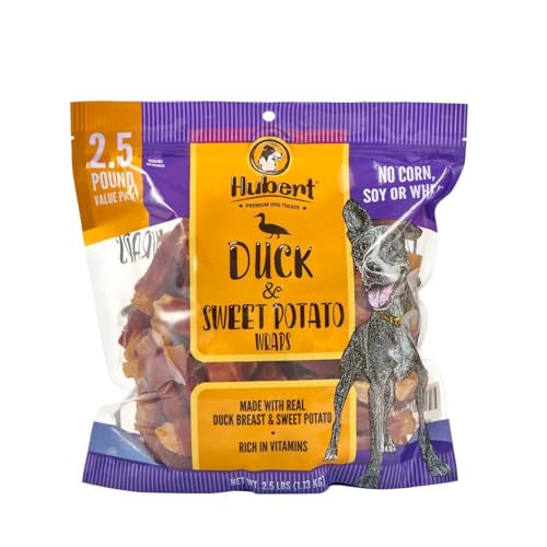 Hubert Gourmet Duck & Sweet Potato Wraps, 2.5 lbs