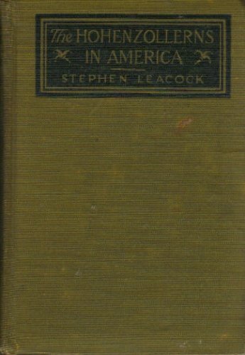 Hohenzollerns In America with the Bolsheviks In... [German] B001X5RDL0 Book Cover