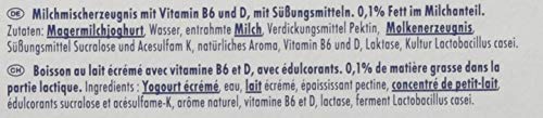 ACTIMEL Joghurt Drink Classic 0,1% fett 8x100g mit 20 Milliarden L. Casei Joghurtkulturen und den Vitaminen B6 und D, ohne Zuckerzusatz