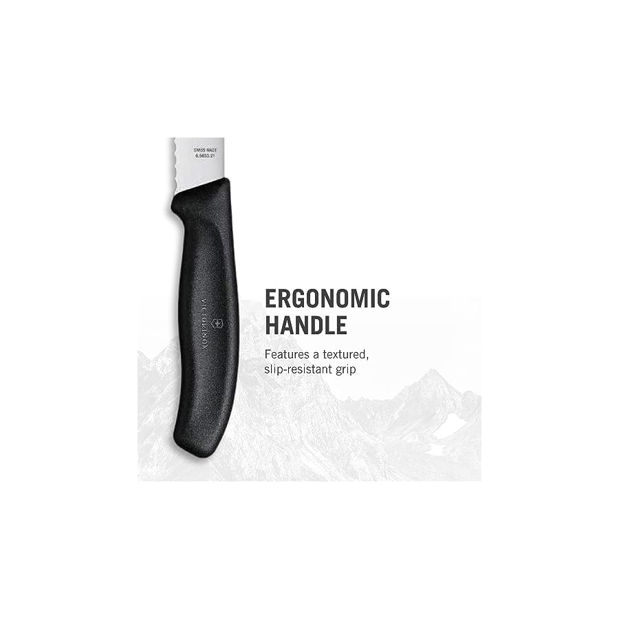 Victorinox-Swiss-Classic-Kitchen-Knife-Set-5-Pieces-Paring-Knives-Utility-Knife-Carving-Knife-and-Bread-Knife-Black-Multiple Victorinox Swiss Classic Kitchen Knife Set, 5 Pieces - Paring Knives, Utility Knife, Carving Knife and Bread Knife - Black, Multiple