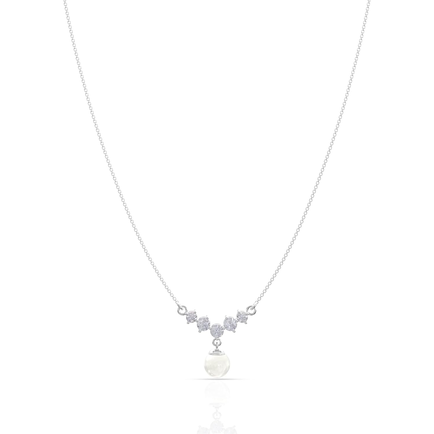 ANAYRA 925 Sterling Silver Pearl Locket for Women- Sterling Silver & Stunning Shine Locket with Chain for Women Unique Gif... - Review, Price and Buying Guide