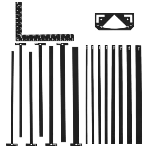 UNICRAFTALE 17Pc Book Binding Template Tool Set