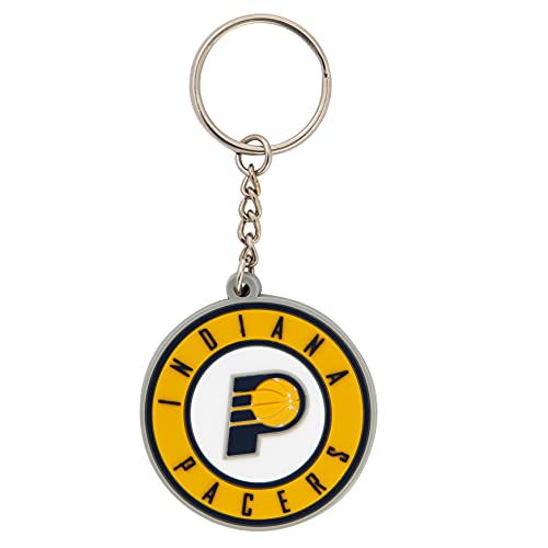Desert Cactus Indiana Pacers Keychain – Official National Basketball League Key Holder for Car Keys, Backpack, Lanyard – NBA Team Gift (PVC)