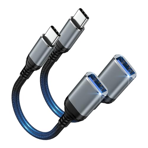 usb c ϊA_v^ otgP[u usb 3.0 ^Cvc A_v^ϊ 5gbps] ϋv iPhone 16/15 Pro/Max/Plus MacBook Pro/Air 2023 iPad Pro Samsung S24/S23/S