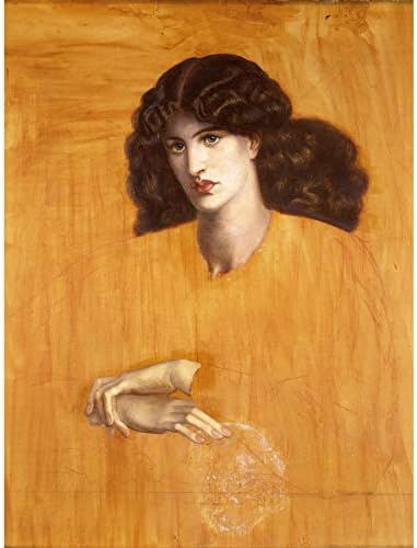 Rossetti La Donna Della Finestra Lady Pity Painting Art Print Canvas Premium Wall Decor Poster Mural