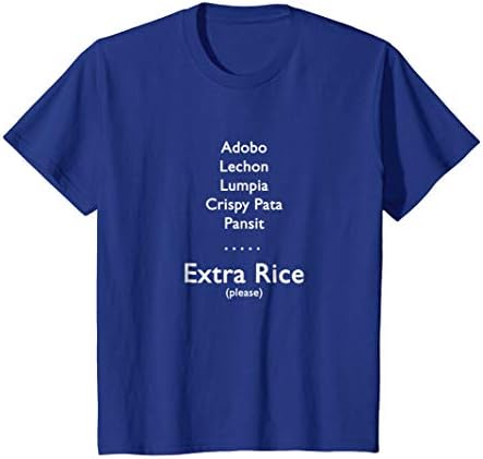 Extra Rice Food Shirt - Funny Filipino Shirt