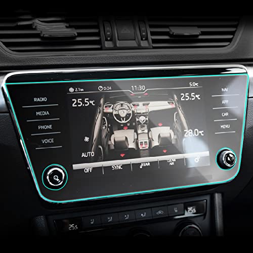 Film TPU anti-rayures Skoda Superb protection console centrale contre l'usure