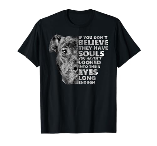 Soul Pitbull I Love Pitbull Dog Lover Tshirt T-Shirt