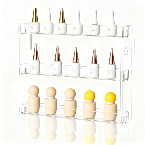 Gykutix 3 Capas Expositor de Pared Acrílico