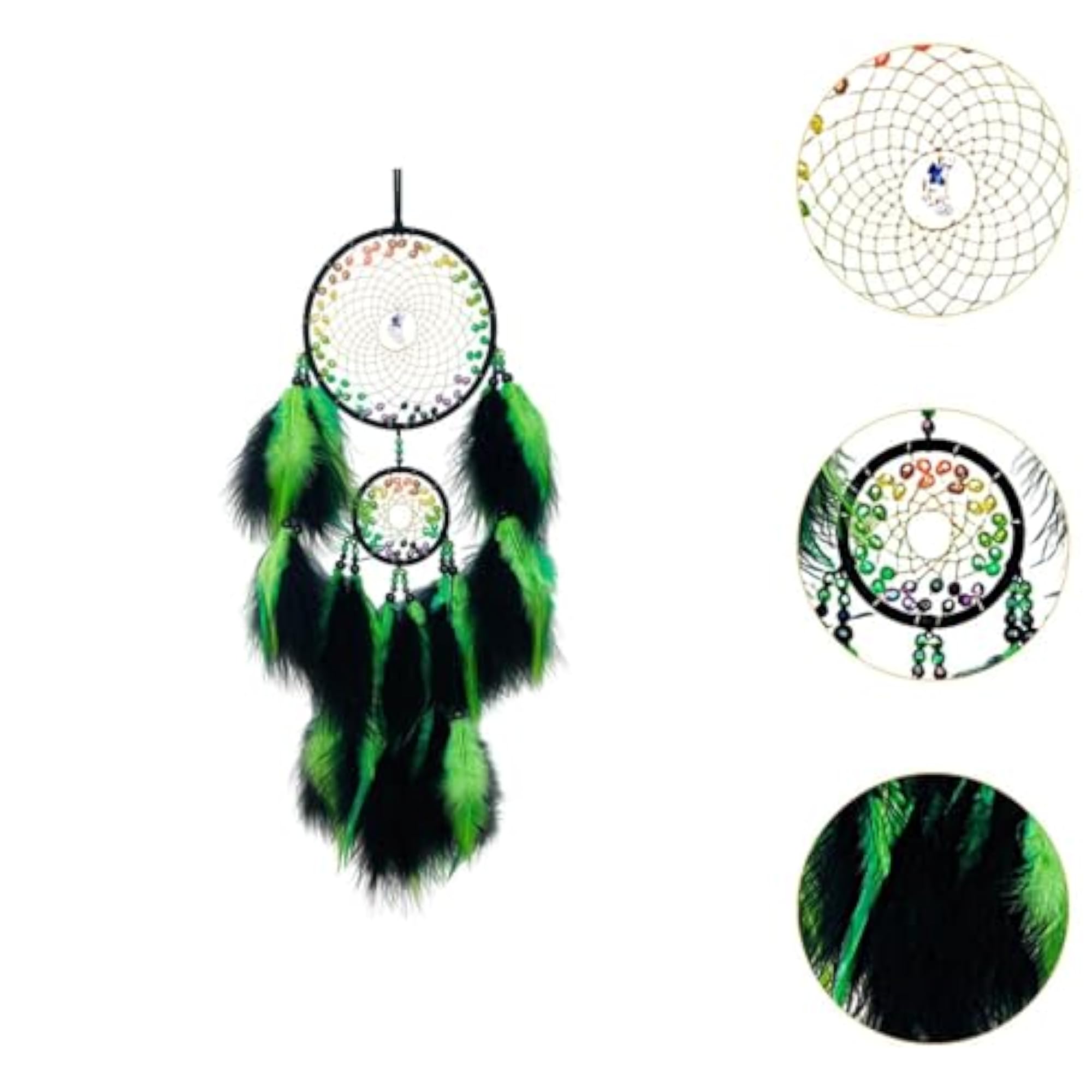 Green Decorative Dreamcatcher Wall Decor for Birthday Gift