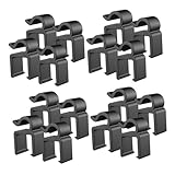 BAZEITFLOW 20個 スマホタブレットマイク用懐中支架クリップ ケーブル整理に 簡単調節可能 オフィス家スタジオ対応安定固定