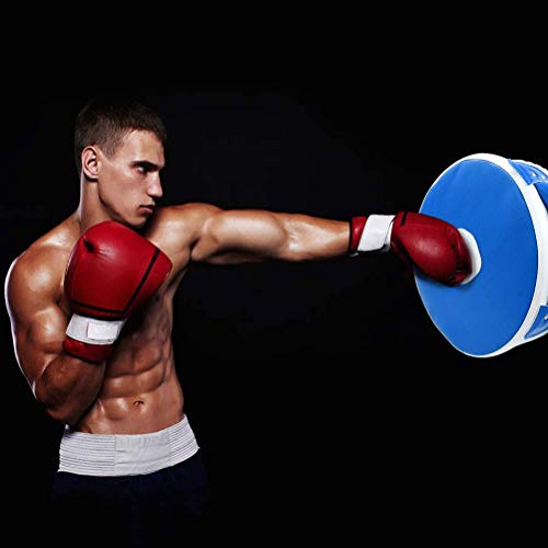 Aoneky Leather Punch Shield - Focus Strike Pad For Boxing - Mma Round Sparring Gear #TOP5