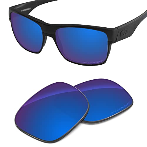 Image of Performance Lenses Compatible with Oakley TwoFace OO9189 | TwoFace Asain Fit(AF) OO9256 Polarized Etched