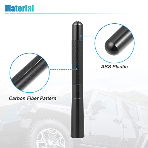 X Autohaux A22081800UX1126 1 Set 12Cm 4.7 Inch Universal Car Am Fm Radio Signal Antenna Mast thumb #4