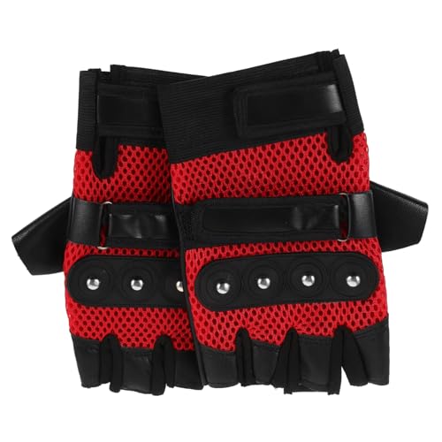 Cabilock 1 Par Guantes de Montar Motocicleta Exterior Ciclismo Bike para Guantes de Guantes Mujer Guantes de Bicicleta de montaña Guantes de Guantes Adulto PU