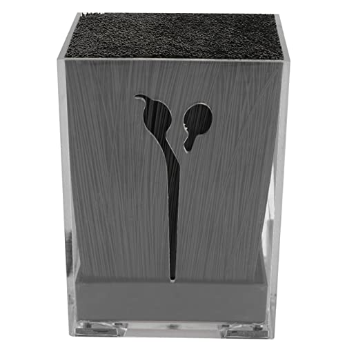 SHERCHPRY Lid Wood Scissors Storage Box Stylist Station Hairdressing Tools Storage Hair Salon Supplies