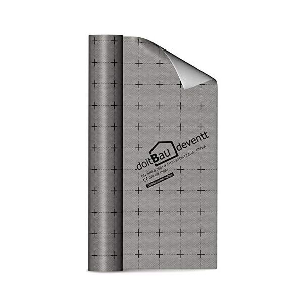doitBau devnett Unterspannbahn 1,5m x 25m (37,5m²) 100g/m² - Wasserdicht | Diffusionsoffen | Alterungsbeständig | Folie…