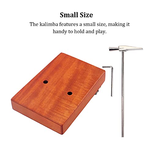 SUIOPPYUW 17 touches Kalimba adultes enfants pouces piano bois Kalimbas cadeau d’anniversaire - Les Beatles, Paul McCartney, John Lennon, RIngo Starr, George Harrison SUIOPPYUW 17 touches Kalimba adultes enfants pouces piano bois Kalimbas cadeau d'anniversaire – Image 7