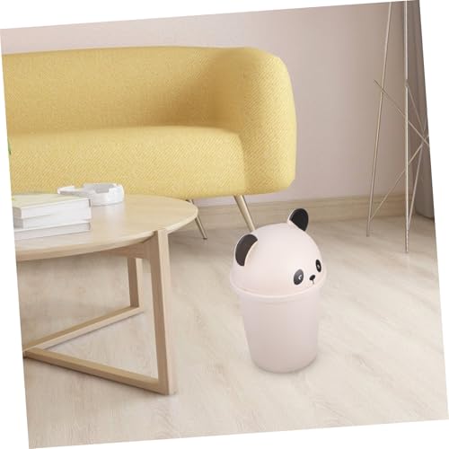 Caneca de basura rectangular Holibanna blanca miniatura 7