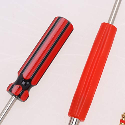 VILLCASE Ferramenta Removedor de NÃºcleo de VÃ¡lvula AlÃ§a de PlÃ¡stico NÃºcleo de VÃ¡lvula de Subst