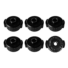 【Package Includes】You will receive a set of 6 cymbal nuts, featuring a quick-release attachment that is conveniently portable. Each nut has an inner diameter of approximately 8 mm and a distance of about 38 mm between the pressing points, making them...