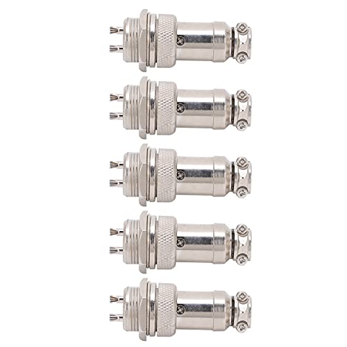 5 piezas conector aviación macho hembra GX16 2 pines miniatura 2