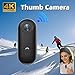 Rtwxi Treklon POV Camera, Treklon 4s Body Camera, Waterproof Sports, 150 Min Battery for POV Capture, Cycling, Pet Walking and Outdoors Activities (Black-1080P, 128GB)