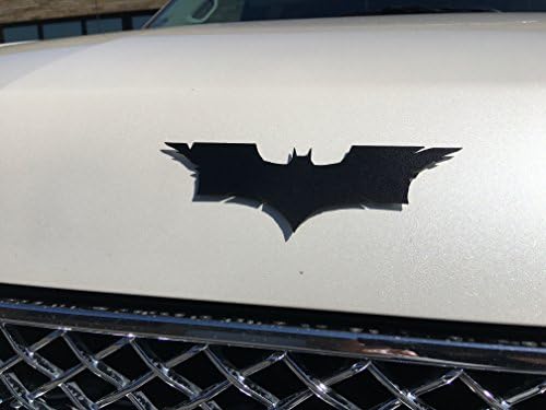 112mm Yellow Batman Logo Emblem Car Dark Knight Bat Front Rear Trunk Lid Badge E - Foto 9