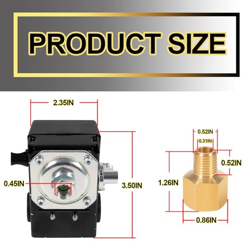 23474661 -C Controllo Pressostato Compressore D'aria Per - Foto 4