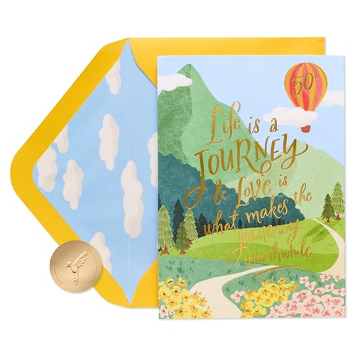 Papyrus 50th Anniversary Pop-Up Card