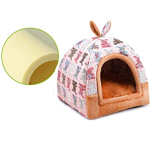 Ushang Pet 2 in 1 letti igloo per gatti Divano