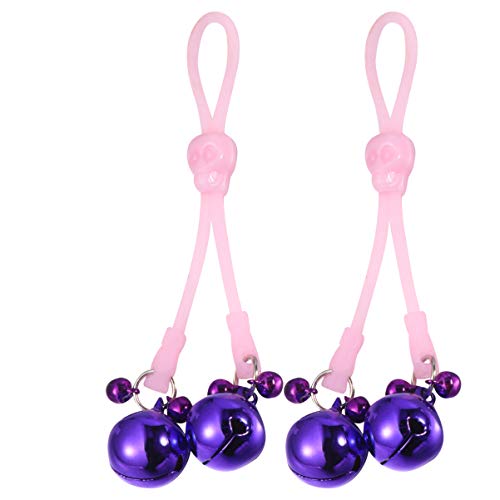 2 peças de anéis de mamilo que brilham no escuro sem piercing para mamilo, grampos de mamilo, brinqu