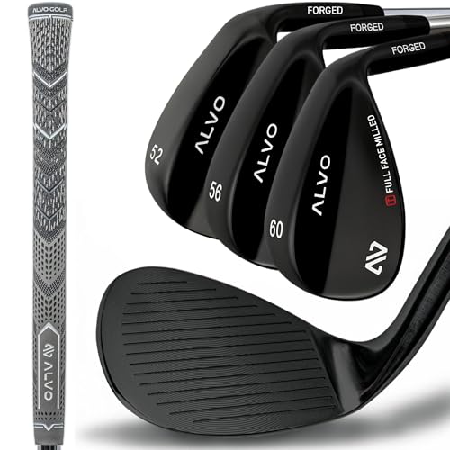 ALVO GOLF Premium Golf Wedges 52/56/60 Sets or Individual Wedges - 52 degree Gap Wedge, 56 degree...